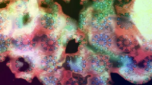 Raster illüstrasyonundaki çiçek desenli çizim. Tarafsız renklerde çiçekler. Renkli Bahar Teması eskiz kalıbı. Düz Çiçek Elementleri Tasarımı.