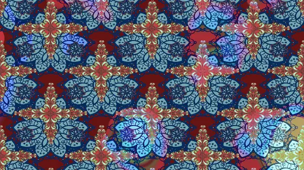 Çizim çiçek deseni duvar kağıdı, web sitesi arka planı, ambalaj kağıdı, davetiye, broşür, afiş veya web sitesi için kullanılabilir. El çizimi Raster çizimi. Karalama elementleri.