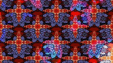 Çiçekli, yapraklı, çiçek desenli eskiz. El çizimi. Raster illüstrasyonu.