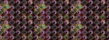 Çiçek arkaplan. Çizim raster deseni. Güzel kumaş deseni.