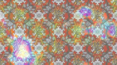 Patlayan çiçekler soyut olarak yerleştirilmiş. Raster deseni. Gri renklerde bahar çiçekleri. Raster illüstrasyonu.