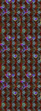 Çiçekli bahar çiçekleri. Küçük çiçekte güzel bir desen. Küçük renkli çiçekler. Moda baskıları için zarif bir şablon. Motley illüstrasyonu.