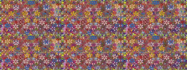 Kahverengi ve kırmızı renkte manzaralı çiçek deseni. Üst manzara, yumuşak stil. Çiçek kompozisyonu, el boyası, hassas şablon. Sevgililer günü ve tebrik kartı konsepti için şık bir davet.