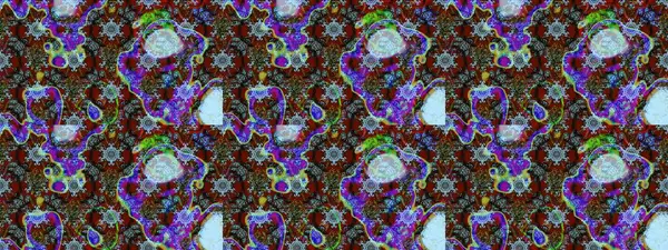 Mavi renkli mavi papatya deseni. Raster illüstrasyonu. Mavi renklerde.