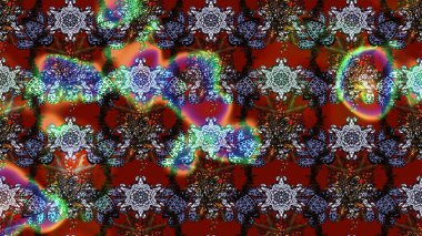 Çiçek desenli eskiz, darbeler, sıçramalar, yaz çiçekleri. Kırmızı renkte çiçekler. Raster illüstrasyonu.