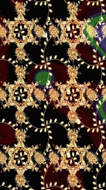 Siyah renkte manzaralı çiçek deseni. Çiçek kompozisyonu, el boyası, hassas şablon. Üst manzara, yumuşak stil. Sevgililer günü ve tebrik kartı konsepti için şık bir davet.