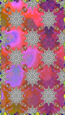 Raster dikişsiz şirin çiçek deseni. Nazik romantik baskı. Tatil havası. Bahar mevsimi.