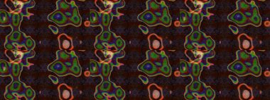 Suluboya çizim kalıbı. Çiçek izi. Suluboya tarzında kahverengi renkte çiçekler.