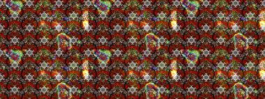 Kızılderili desenli desenli desenli şal deseni. Etnik Mandala süsü. Raster Henna dövme stili. Tekstil, tebrik kartı, boyama kitabı, telefon kılıfı baskısı için kullanılabilir.