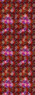 Soyut çiçek çizim kalıbı arka planı. Raster deseni. Raster illüstrasyonu. Kahverengi renklerde. Küçük çiçekte sevimli çiçek deseni var..