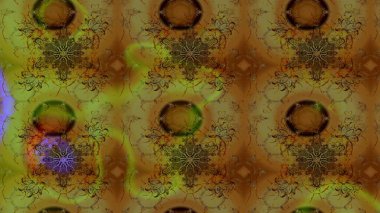 Kahverengi renkte manzaralı çiçek deseni. Çiçek kompozisyonu, el boyası, hassas şablon. Üst manzara, yumuşak stil. Sevgililer günü ve tebrik kartı konsepti için şık bir davet.