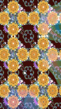 Suluboya çizim kalıbı. Dekorasyon ve tasarım için güzel bir desen. Moda baskısı. Çiçeğin suluboya çizimlerinin mükemmel deseni. Eski.