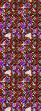 Güzel eskiz şekli. Raster çiçekli arka plan. Yazdır. Güzel kumaş deseni. Renkli Yaz Temalı eskiz kalıbı. Düz Çiçek Elementleri Tasarımı.