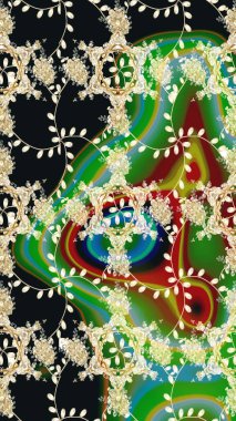 Paisley el çizimi elementler. Ev dekoru. Fantezi çiçekli eskiz deseni, doğal duvar kağıdı, çiçek desenli kıvrımlı illüstrasyon.