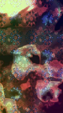 Raster Güzel kumaş deseni. Çiçek arkaplan ile soyut zarafet çizim deseni.