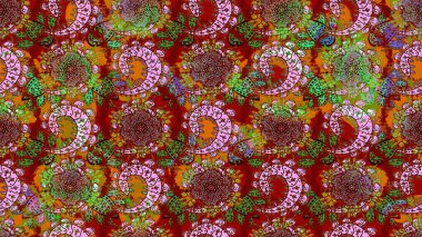 Güzel suluboya çiçekler, parlak boya çiçek desenli eskiz arka planı. Raster..