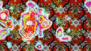 Çiçekli eskiz arkaplanı. Çocuk stili. Renkli Bahar Teması eskiz kalıbı. Düz Çiçek Elementleri Tasarımı.