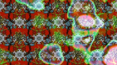 Kızılderili desenli desenli desenli şal deseni. Etnik Mandala süsü. Raster Henna dövme stili. Tekstil, tebrik kartı, boyama kitabı, telefon kılıfı baskısı için kullanılabilir.