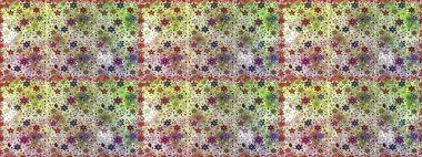 Klasik çiçek desenli. Sarma, tekstil ve duvar kâğıdı için kusursuz çiçek arkaplanı. Yumuşak fayans. Raster 'ın taze dokusu. Yumuşak pamuk tasarımı.