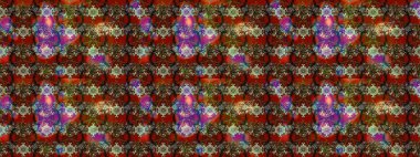 Gömlek baskısı için çiçek boyası. Çiçek desenli eskiz. Kahverengi renkte çiçekler.