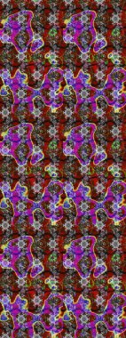 Anti-stres için soyut örnek sayfası. Raster illüstrasyonu. Gri renklerde.