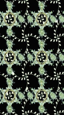 Küçük çaplı çiçeklerdeki basit şirin desenler. Tekstil veya kitap kapakları, imalat, duvar kağıtları, baskı, hediye paketi ve yapıştırma kitabı için çiçek eskizi geçmişi. Raster illüstrasyonu.