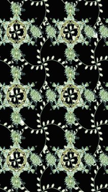 Küçük çaplı çiçeklerdeki basit şirin desenler. Tekstil veya kitap kapakları, imalat, duvar kağıtları, baskı, hediye paketi ve yapıştırma kitabı için çiçek eskizi geçmişi. Raster illüstrasyonu.