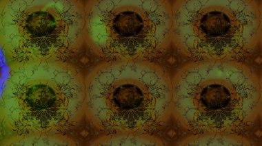 Organik motif arka planı. Çizim kalıbı. Raster illüstrasyonu. Ultraviyole kumaş deseni.