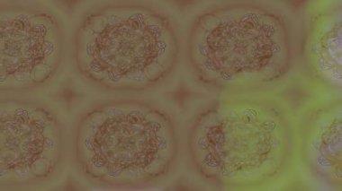 Renkli unsurlarla hareketli arka plan görüntüleri. Çiçekler. Eski model. Bayrak tarzı. Video kaydı. Şablon. Döngü. Kusursuz.. 