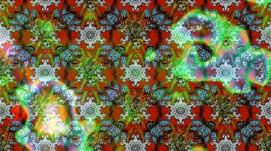 Küçük bir çiçekte eskiz deseni. Hoş bir çiçek geçmişi var. Güzel kumaş deseni. Raster illüstrasyonu.