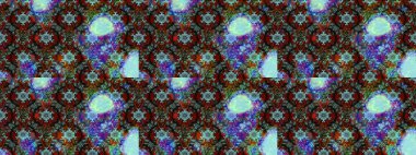 Kızılderili desenli desenli desenli şal deseni. Etnik Mandala süsü. Raster Henna dövme stili. Tekstil, tebrik kartı, boyama kitabı, telefon kılıfı baskısı için kullanılabilir.