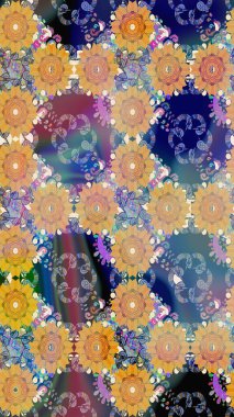 Bej renklerde manzaralı çiçek deseni. Çiçek kompozisyonu, el boyası, hassas şablon. Üst manzara, yumuşak stil. Sevgililer günü ve tebrik kartı konsepti için şık bir davet.