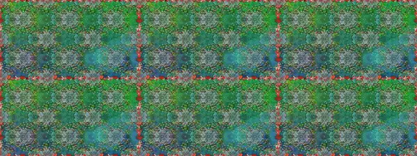 Raster - stok. Yeşil çiçekli kusursuz desen, suluboya çiçek deseni, şirin çiçek, duvar kağıdı, kart veya kumaş için fayanslı.