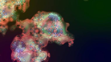 Sketch Floral Pattern in Raster illustration. Fancy fabric pattern. Colour Spring Theme sketch pattern Background. Flat Flower Elements Design.