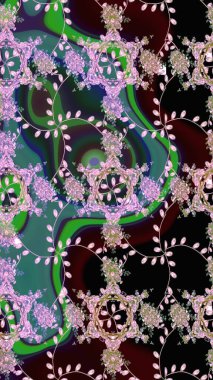 Kızılderili desenli desenli desenli şal deseni. Etnik Mandala süsü. Raster Henna dövme stili. Tekstil, tebrik kartı, boyama kitabı, telefon kılıfı baskısı için kullanılabilir.