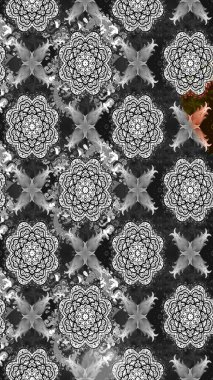 Elle boyanmış suluboya resim çizimleri, çiçekler ve bitkiler. Gri renkli çiçekler.