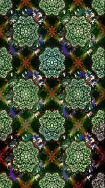 Çiçekli karalama şeklinde Raster çiçek deseni. Nazik, narin çiçek arkaplanı. Siyah renkte çiçekler.