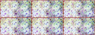 Tarafsız renklerde çiçek desenleri, el yapımı papatyalar, papatyalar. Tekrar eden çiçek arkaplanı, zarif nötr çiçek duvar kağıdı.