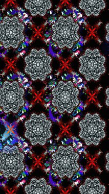 Raster illüstrasyonundaki çiçek desenli çizim. Siyah renkli çiçekler. Renkli Yaz Temalı eskiz kalıbı. Düz Çiçek Elementleri Tasarımı.