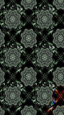 Siyah renkli çiçek desenli eskiz. Suluboya tarzında siyah renkte çiçekler.