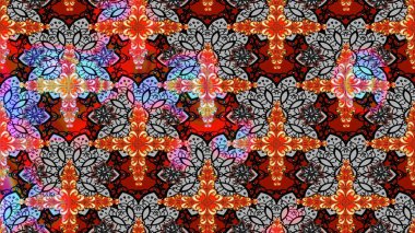 Çiçek deseni. Gri renkli çiçek çizimi. Şatafatlı bahar bahçesi dokusu. Raster illüstrasyonu. Gri renkli çiçekler.