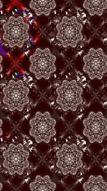 Çiçek deseni. Flower eskiz arka planı. Şatafatlı bahar bahçesi dokusu. Raster illüstrasyonu.