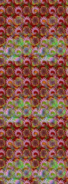 Nakış desenli çiçek deseni. Renkli grunge renkli çiçeklerle soyut bir arka plan oluşturur. İzler, kumaş, duvar kağıtları, tekstil için raster dokusu.