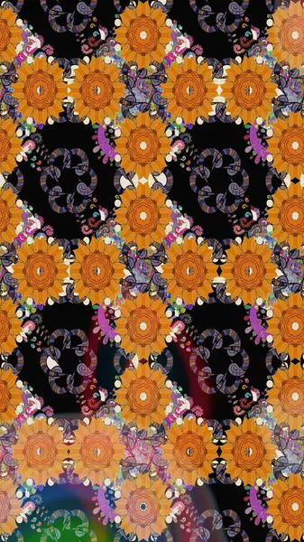 Botanik çizim kalıbı. Organik elementler. Suluboya etkisi. Raster deseni.