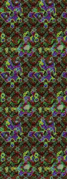 Desen, çizim, çiçek sınırı. Çiçek çelengi. Güzel, parlak, pürüzsüz kumaş, tuval. Kıvırcık, parlak örgü. Eski moda arka plan. Raster illüstrasyonu.