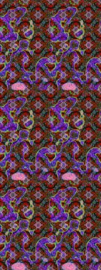 Güzel çiçek deseni. Kahverengi renkli çiçekler. Renkli Bahar Teması eskiz kalıbı. Düz Çiçek Elementleri Tasarımı.