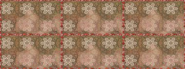 Şirin çiçek elementleri. Düz Çiçek Elementleri Tasarımı. Renkli Bahar Temalı Kusursuz Arkaplan. Raster illüstrasyonu. Kusursuz desenli. Moda desenli..