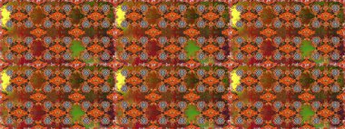 Raster Yumuşak kumaş deseni. Çiçeksel kahverengi, pürüzsüz desen. Klasik taslak çizimi. Raster çiçek izi..