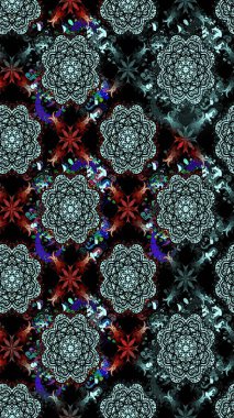 Çiçek deseni. Raster güzel kumaş deseni çiziyor. Renkli Bahar Teması eskiz kalıbı. Düz Çiçek Elementleri Tasarımı.