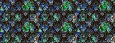 Klasik çiçek tasarımı elementleri. Raster illüstrasyonu. Gri kıvırcık çiçekler gri renkte şekillenir.